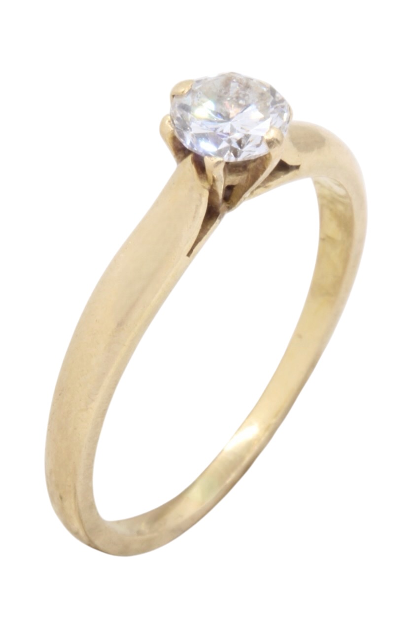 BAGUE SOLITAIRE DIAMANT