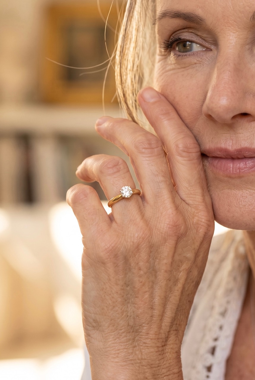 BAGUE SOLITAIRE DIAMANT