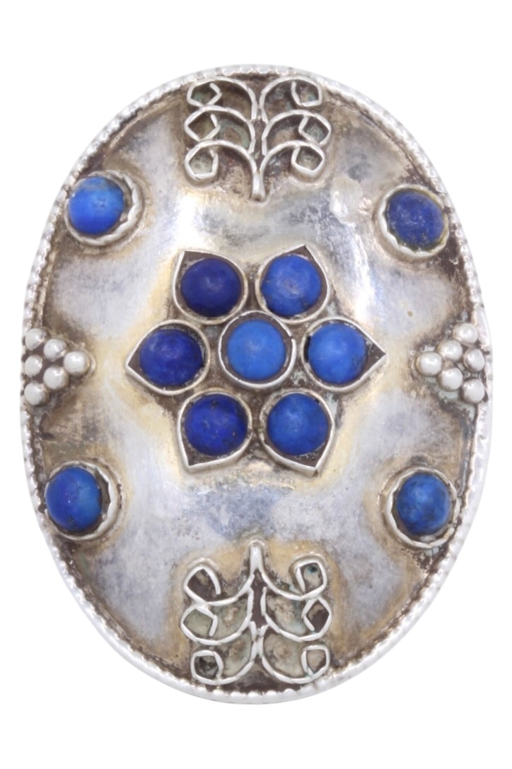 BOITE LAPIS-LAZULI ARGENT