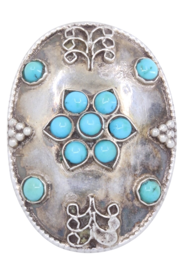 BOITE TURQUOISE XS ARGENT