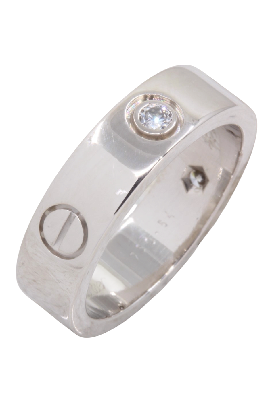 BAGUE CARTIER LOVE 3 DIAMANTS