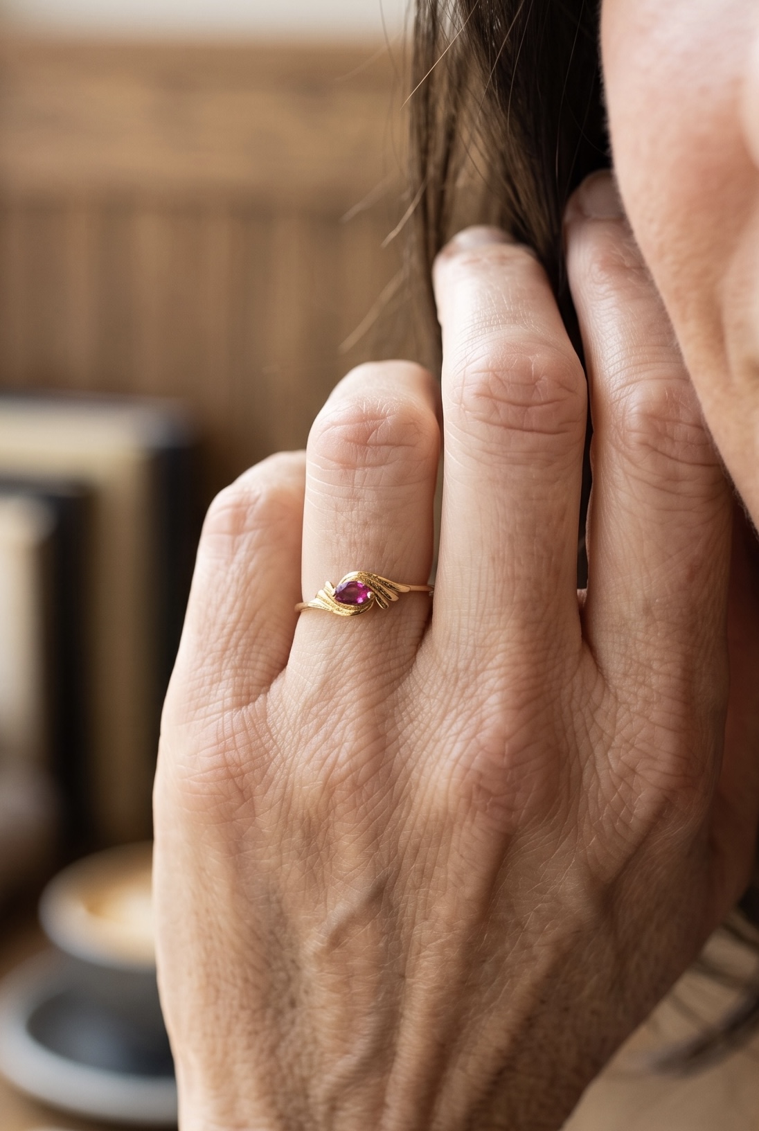 BAGUE FINE RUBIS