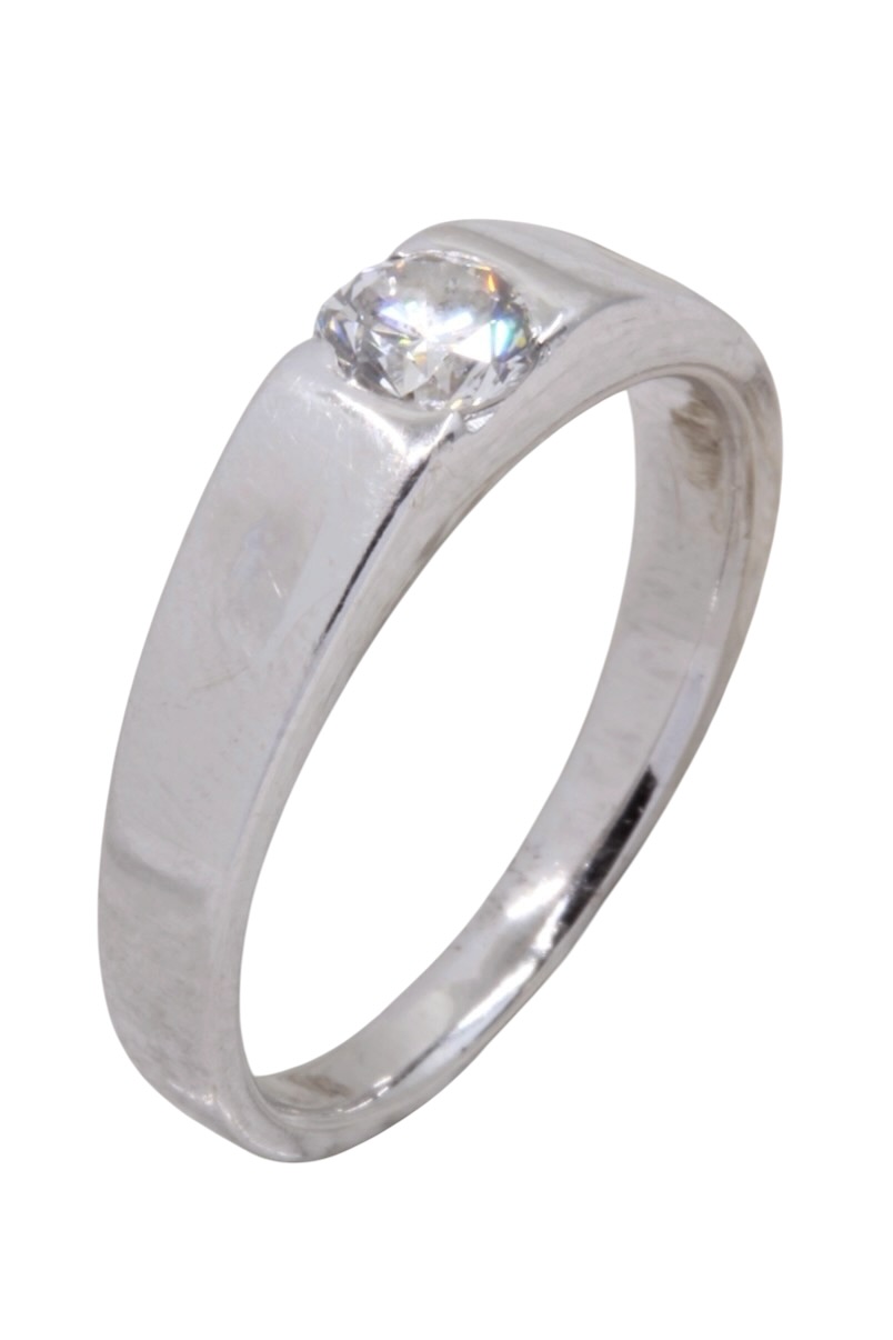 BAGUE JONC DIAMANT