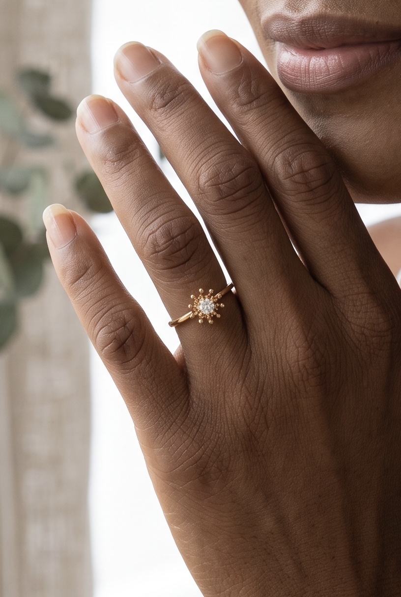 BAGUE MELLERIO "LE PETIT CACTUS VANILLE" MM