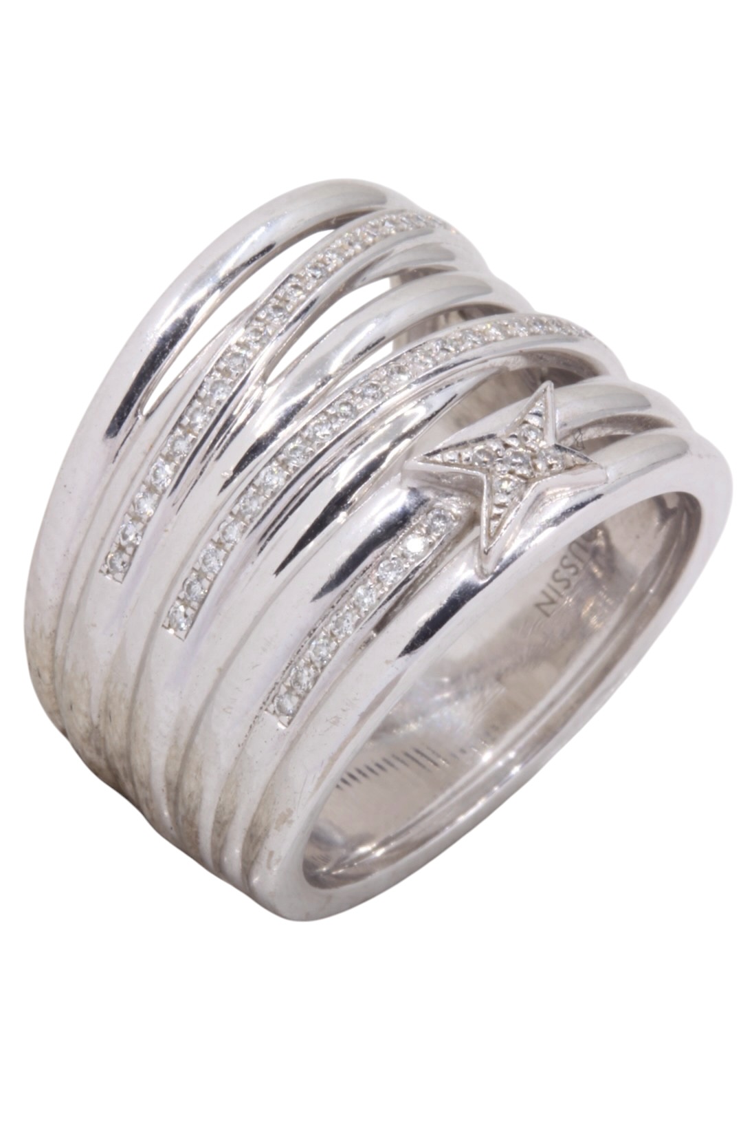BAGUE MAUBOUSSIN KIFF AND KISS