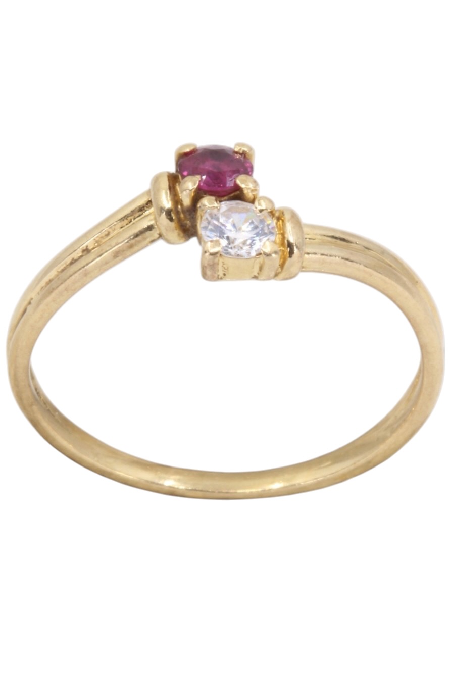 BAGUE TOI&MOI RUBIS ET DIAMANT
