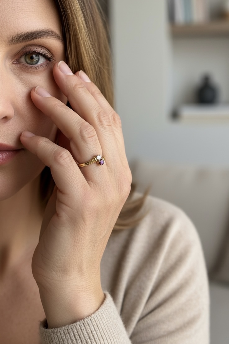 BAGUE TOI&MOI RUBIS ET DIAMANT