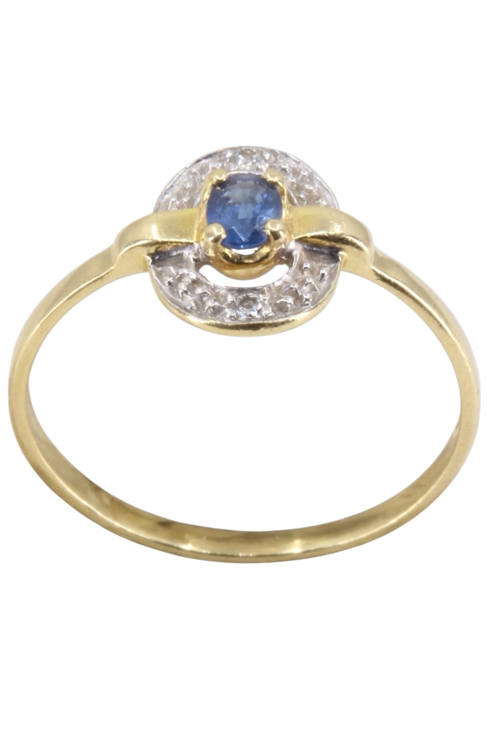 BAGUE 2 ORS SAPHIR