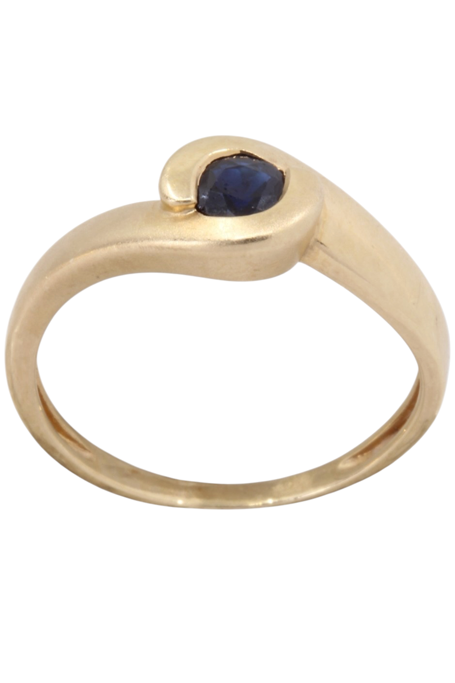 BAGUE MODERNE SAPHIR