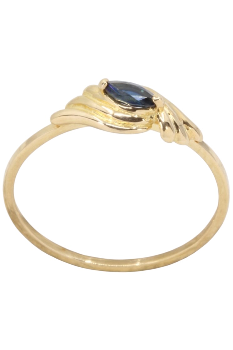 BAGUE MODERNE SAPHIR MINI GAUDRONS