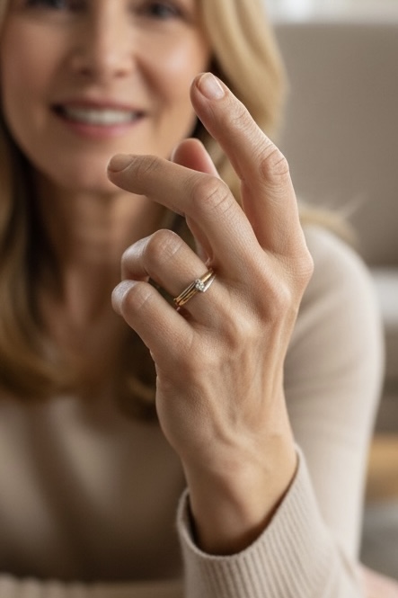 BAGUE MODERNE DIAMANT SOLITAIRE