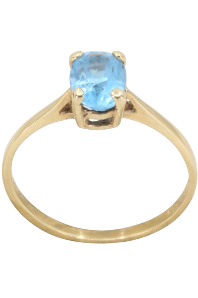 BAGUE MODERNE TOPAZE