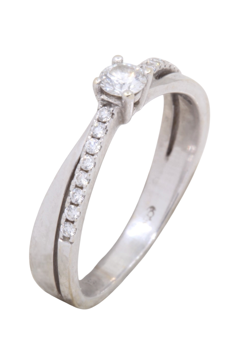 BAGUE STYLE SOLITAIRE DIAMANTS
