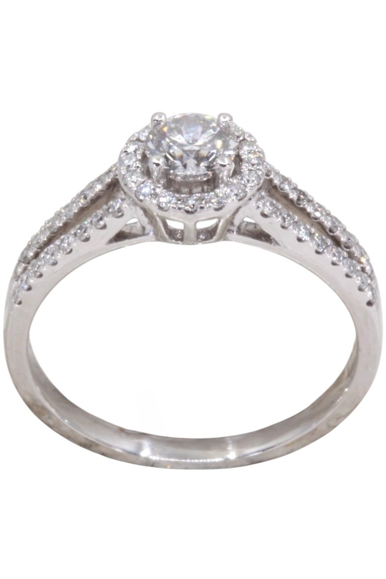 BAGUE STYLE SOLITAIRE DIAMANTS