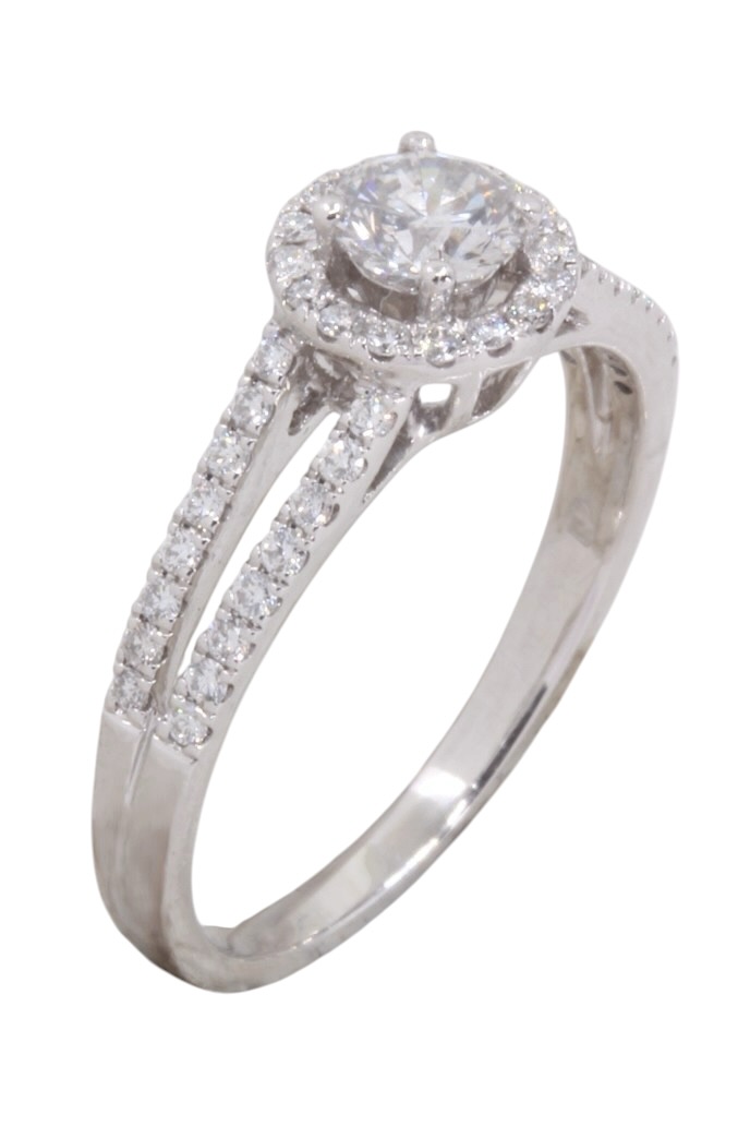BAGUE STYLE SOLITAIRE DIAMANTS