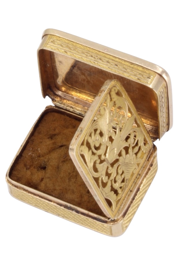 BOITE A ODEUR VINAIGRETTE ANCIENNE