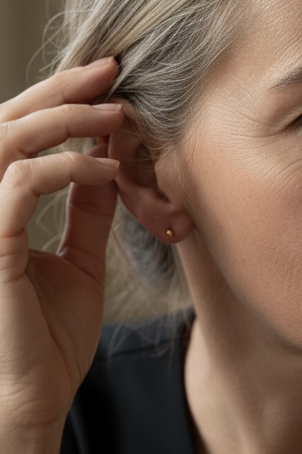 BOUCLE D'OREILLE BOULE
