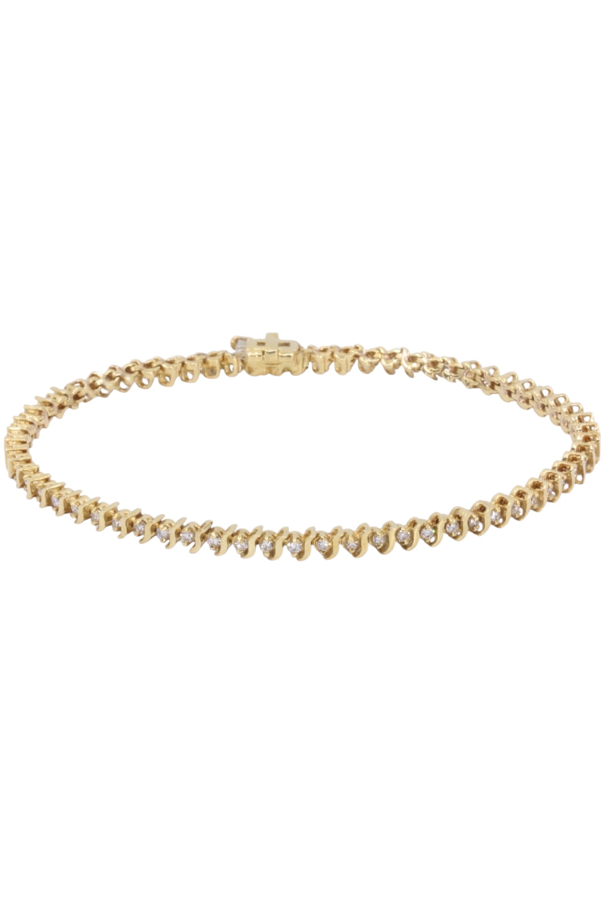 BRACELET LIGNE DIAMANTS
