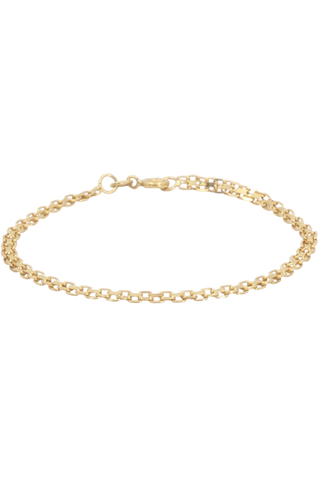 BRACELET MAILLE FORCAT RONDE DOUBLE