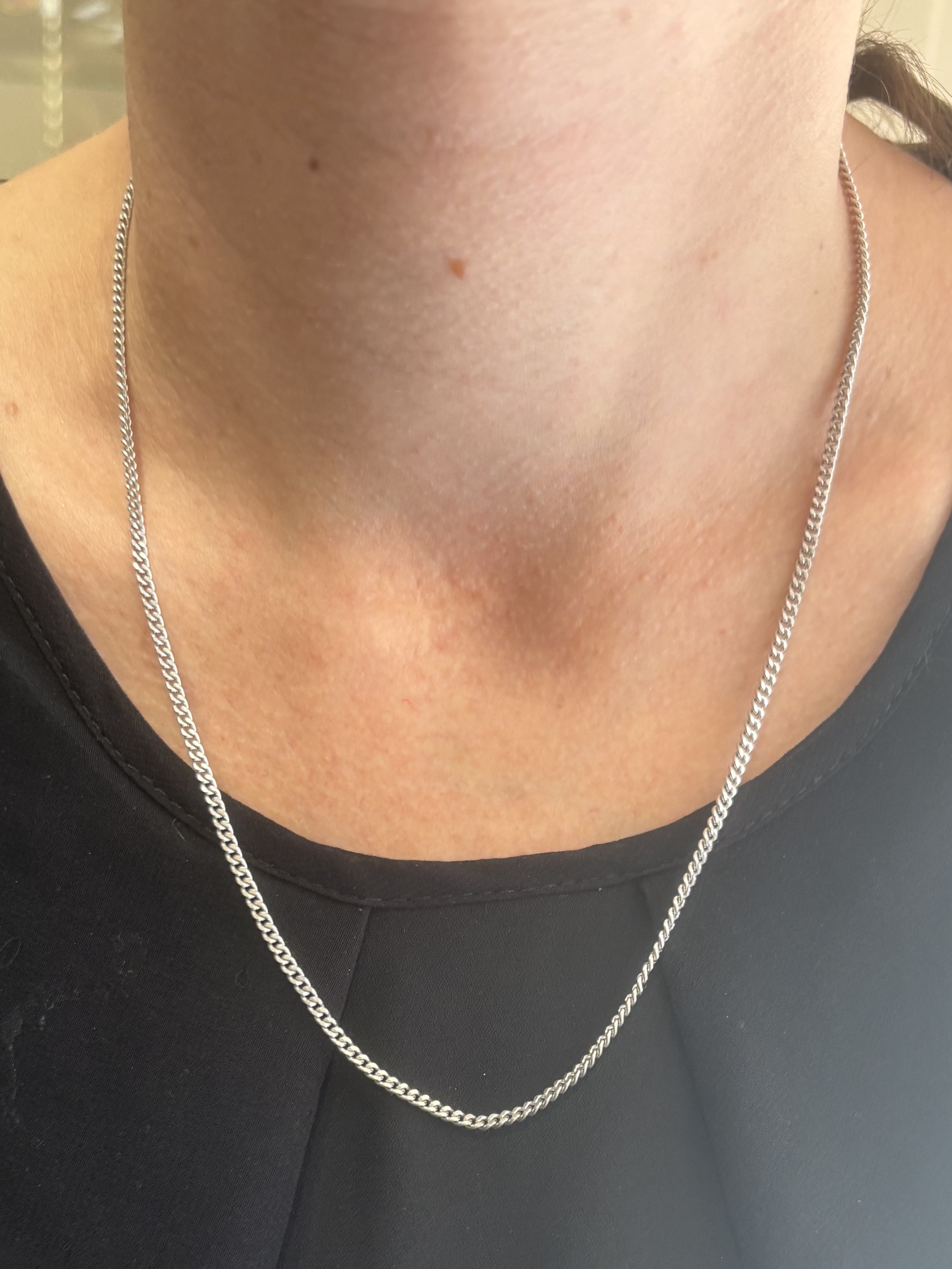 CHAINE MAILLE GOURMETTE ARGENT