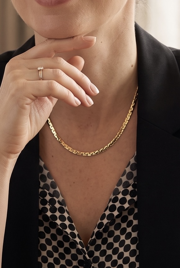 COLLIER MAILLE HARICOT