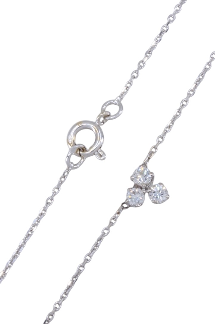 COLLIER TRILOGIE DIAMANTS