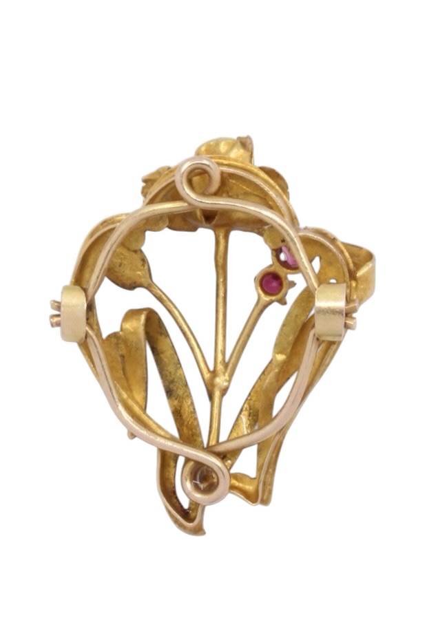 COULANT FOULARD ART-NOUVEAU