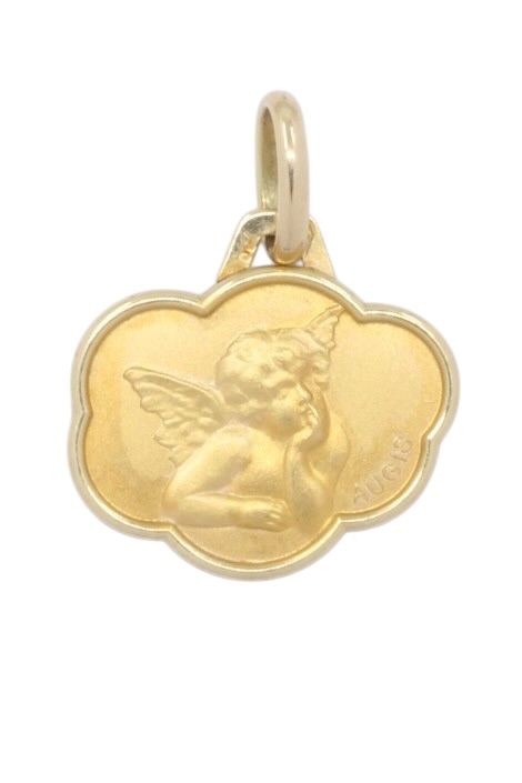 MÉDAILLE BAPTÊME AUGIS ANGE RAPHAËL NUAGE