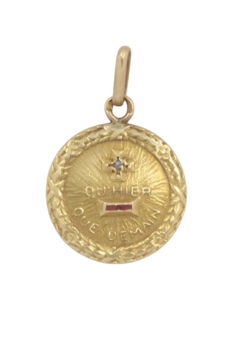 MÉDAILLE D'AMOUR A.AUGIS