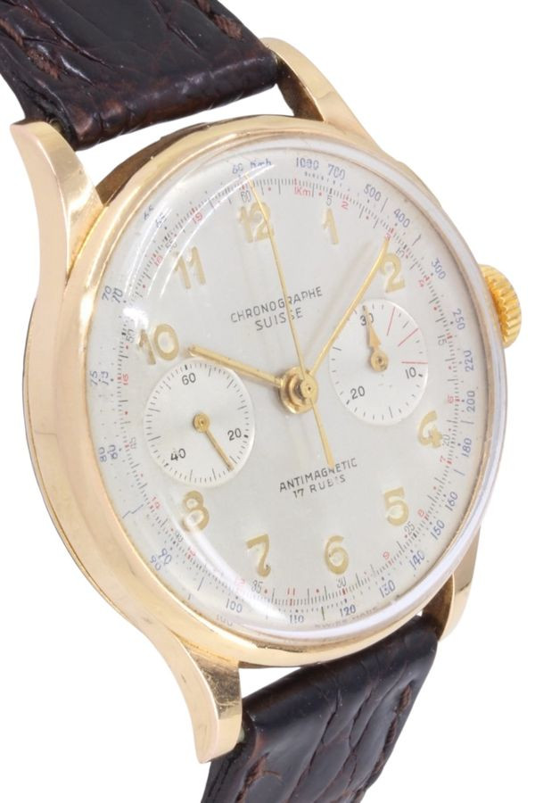 CHRONOGRAPHE SUISSE CIE - OR 18K