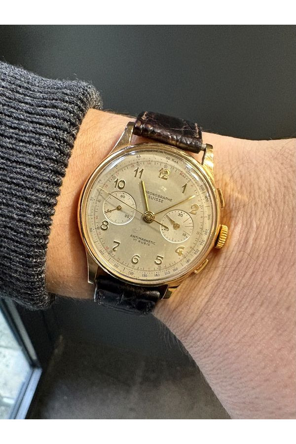 CHRONOGRAPHE SUISSE CIE - OR 18K