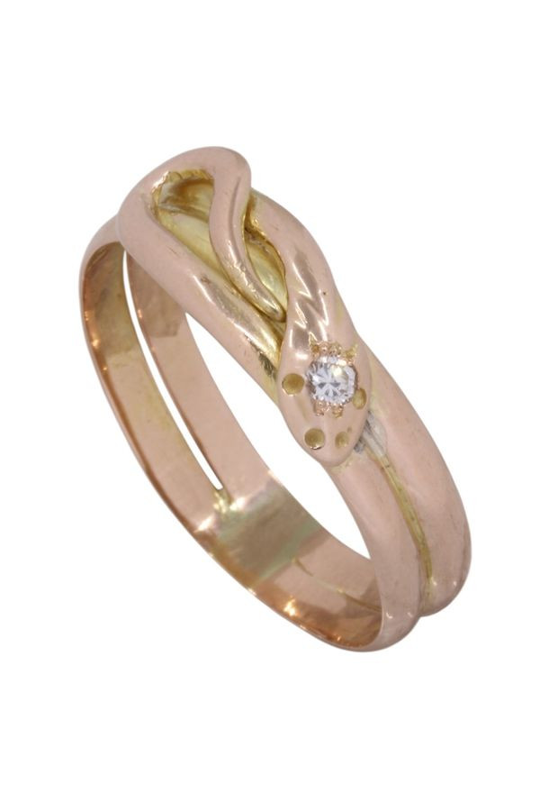 BAGUE ANCIENNE SERPENT