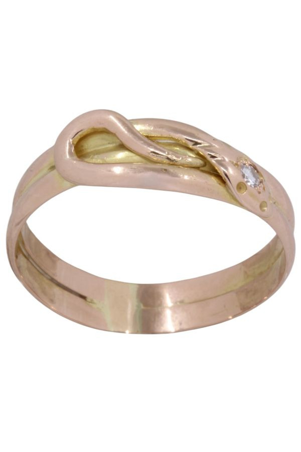 BAGUE ANCIENNE SERPENT