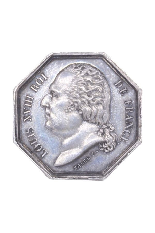 JETON LOUIS XVIII ARGENT