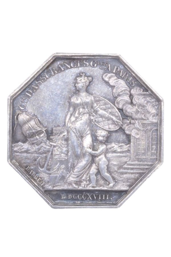JETON LOUIS XVIII ARGENT