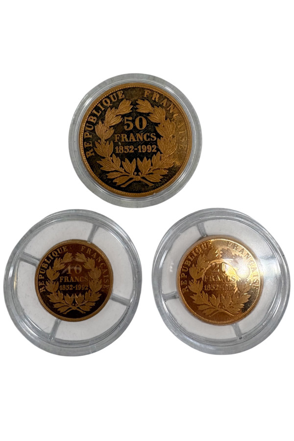 COFFRET PIECES NAPOLEON III MONNAIE DE PARIS
