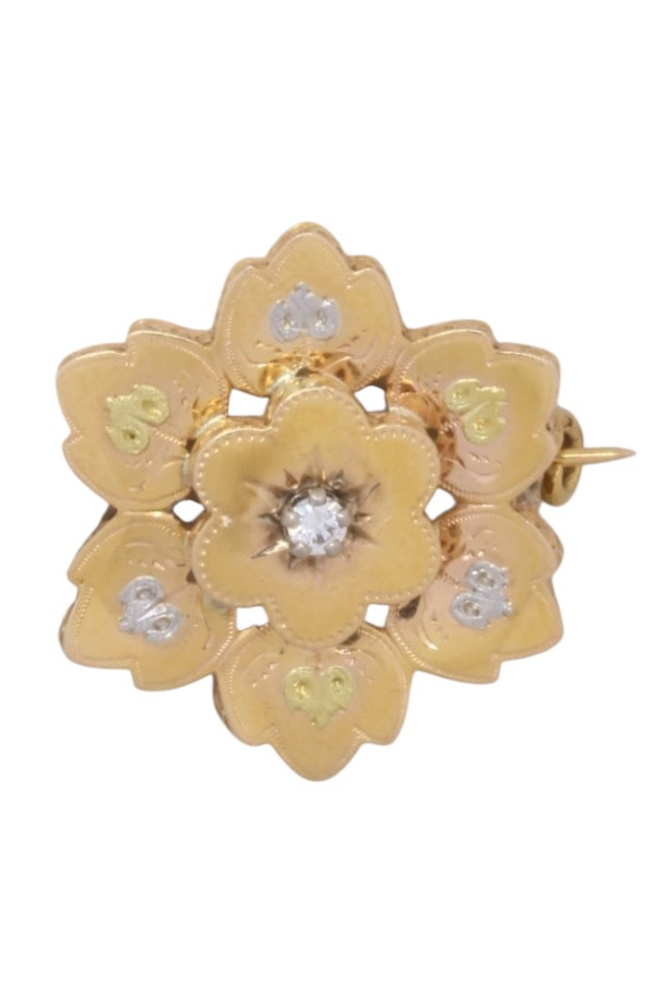 BROCHE NAPOLÉON III DIAMANT