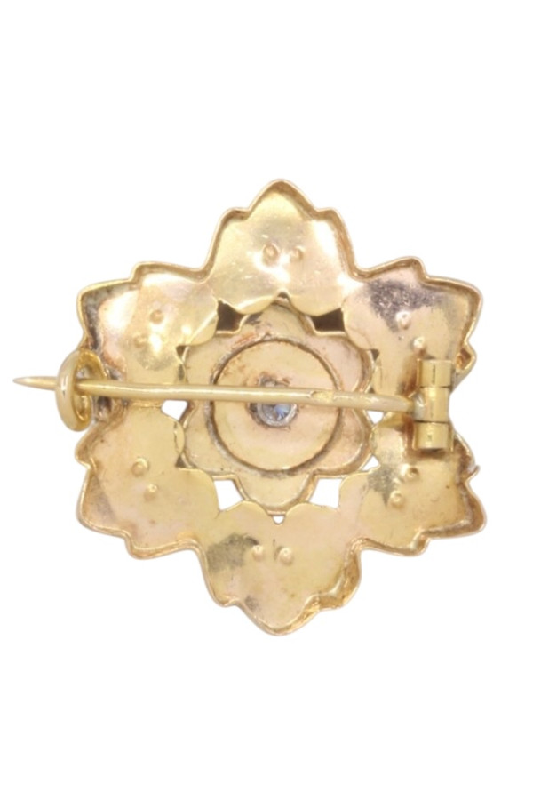 BROCHE NAPOLÉON III DIAMANT