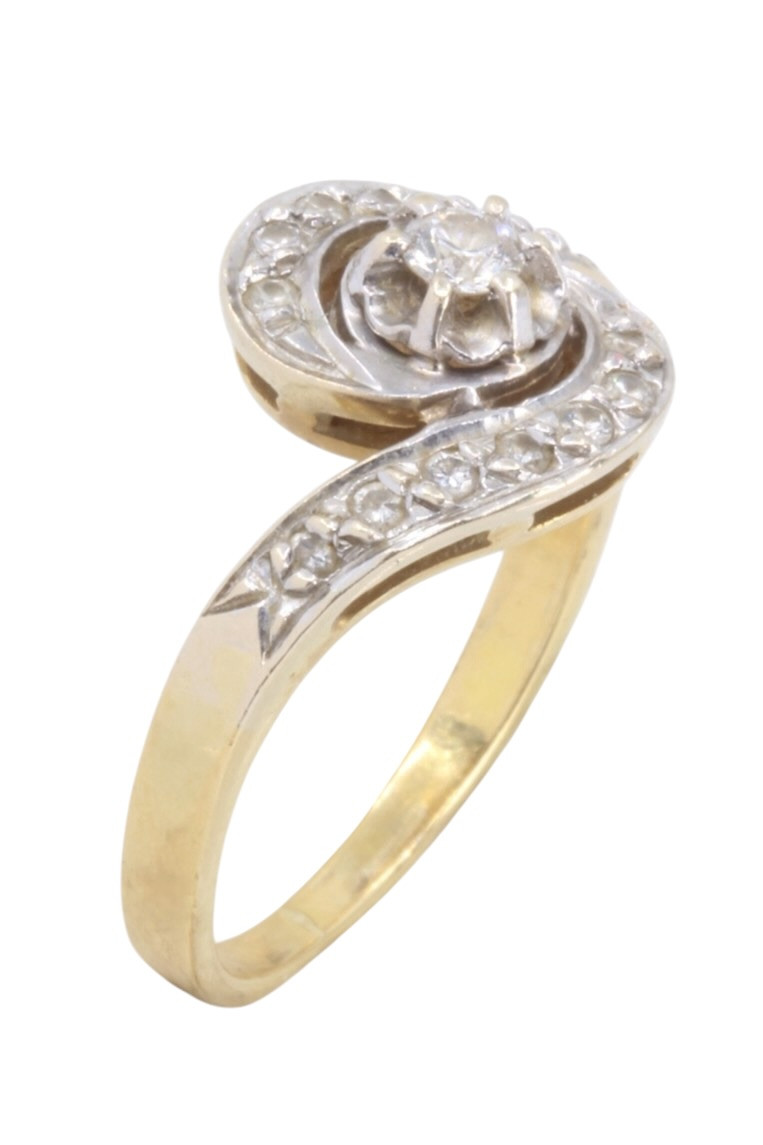 BAGUE TOURBILLON DIAMANTS