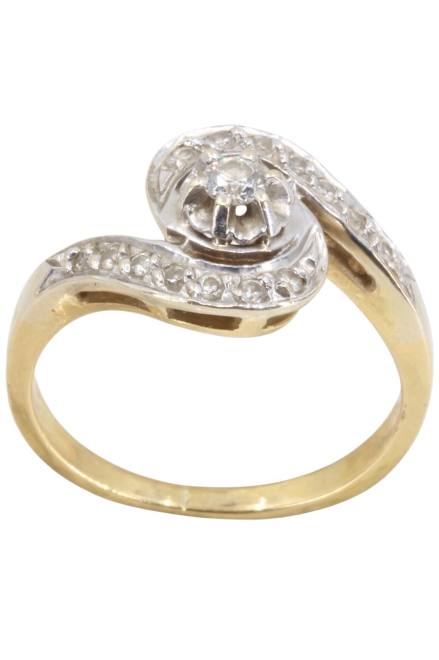 BAGUE TOURBILLON DIAMANTS