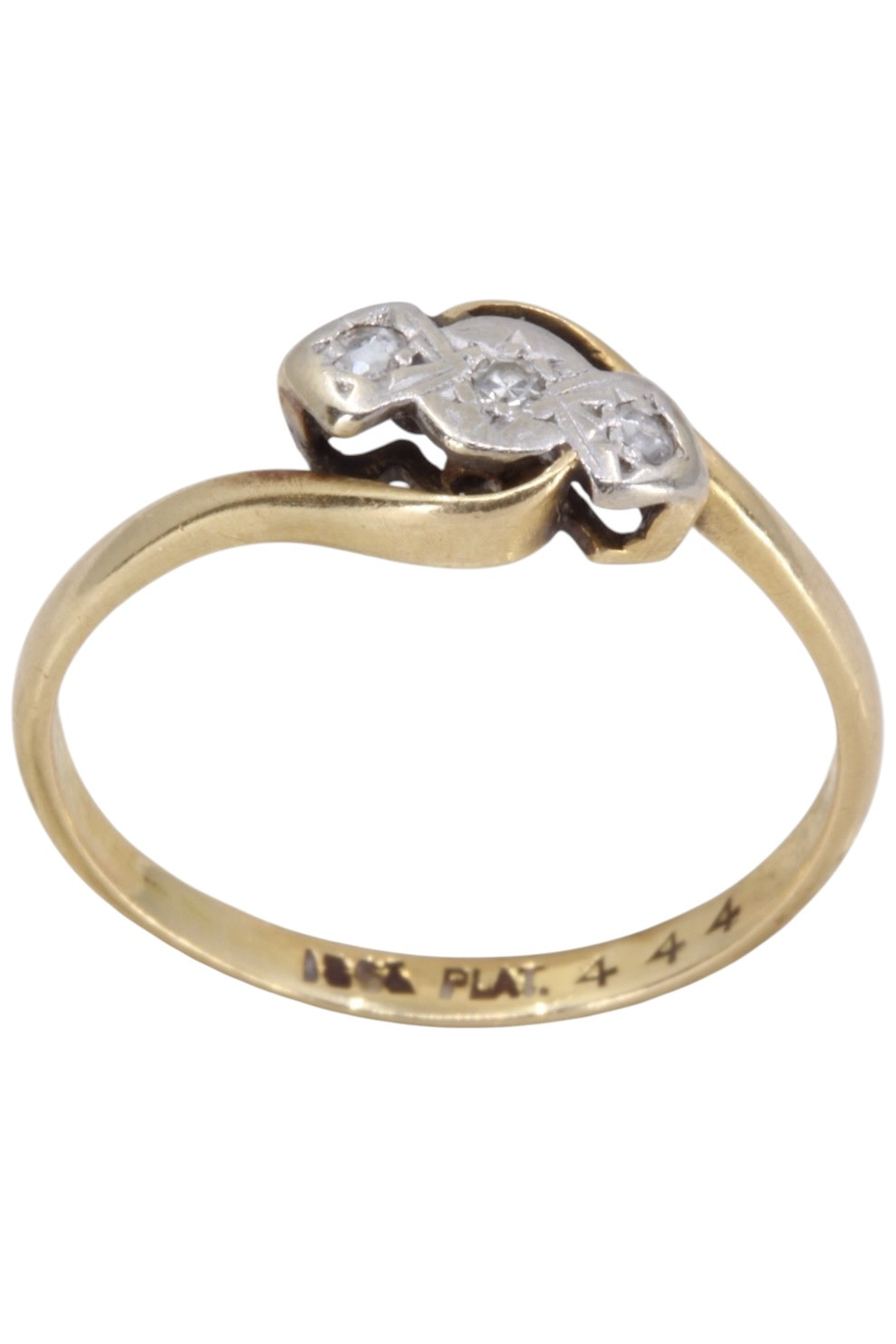 BAGUE DIAMANTS NAPOLÉON III