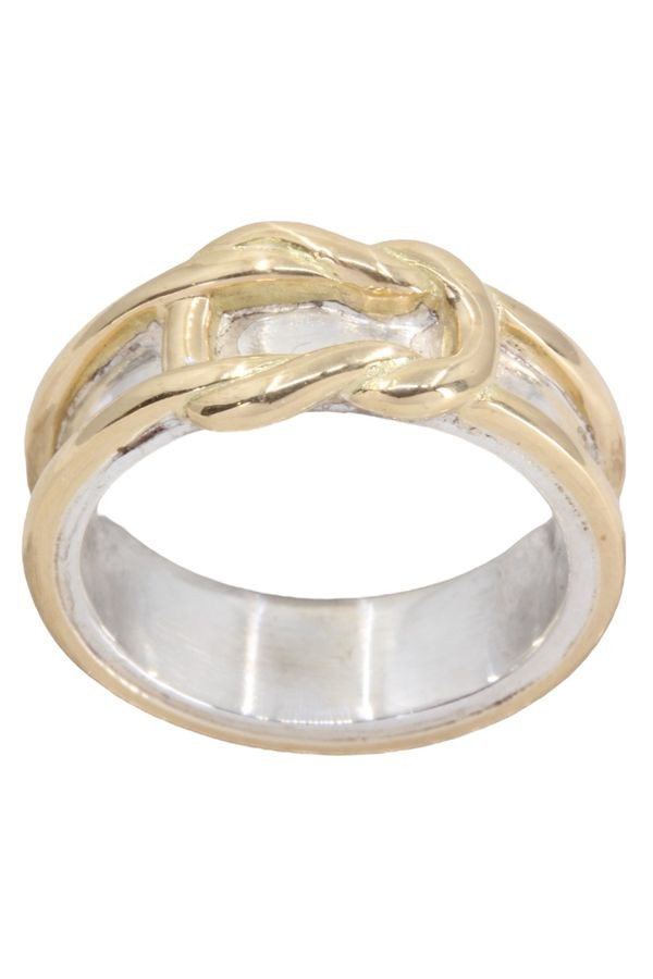 BAGUE MODERNE NOEUD