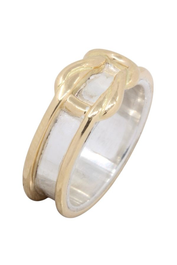 BAGUE MODERNE NOEUD