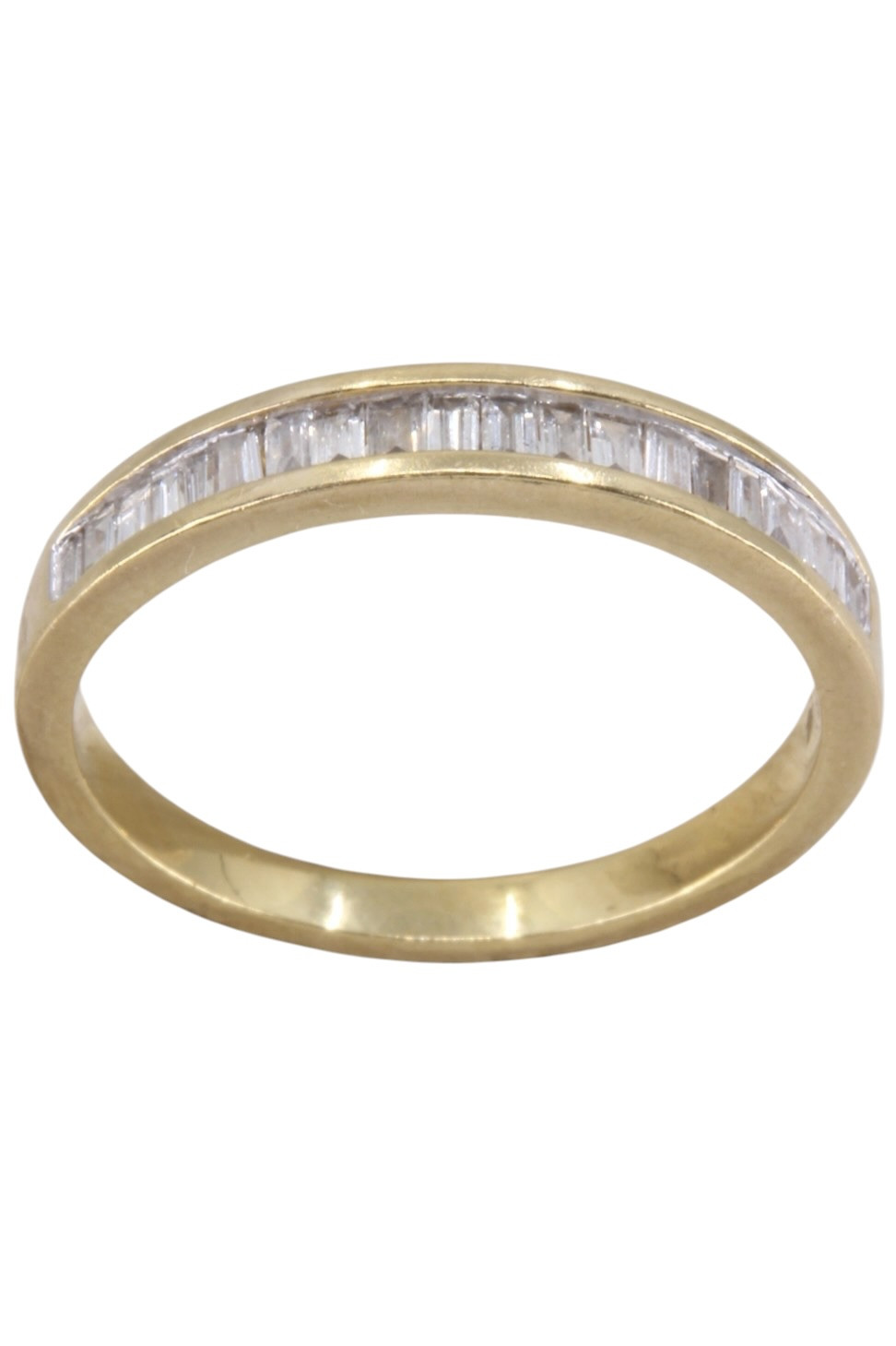 DEMI-ALLIANCE DIAMANTS BAGUETTE