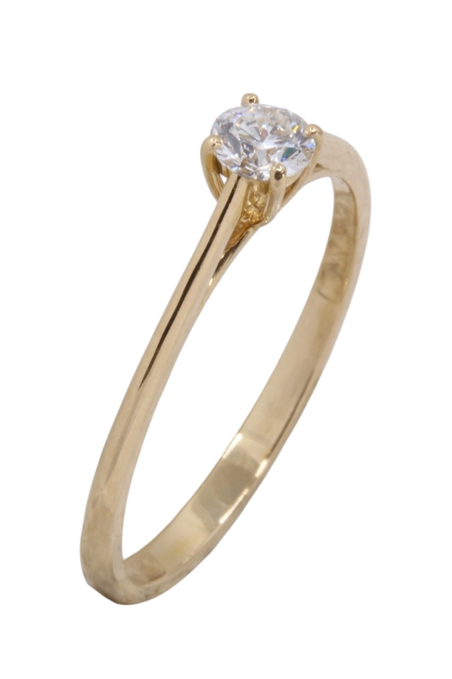 SOLITAIRE DIAMANT 0.28 CARAT