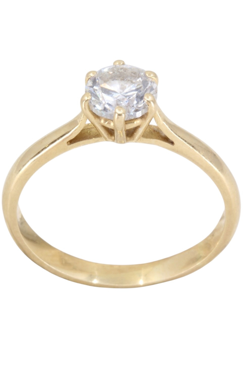SOLITAIRE DIAMANT 0.78 CT