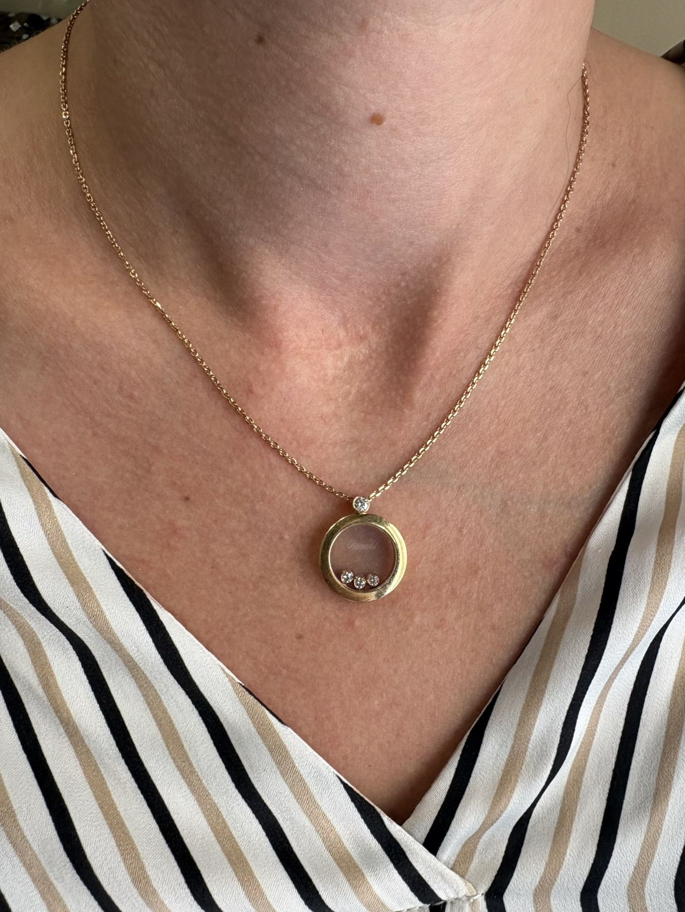 COLLIER CHOPARD HAPPY DIAMONDS ICONS
