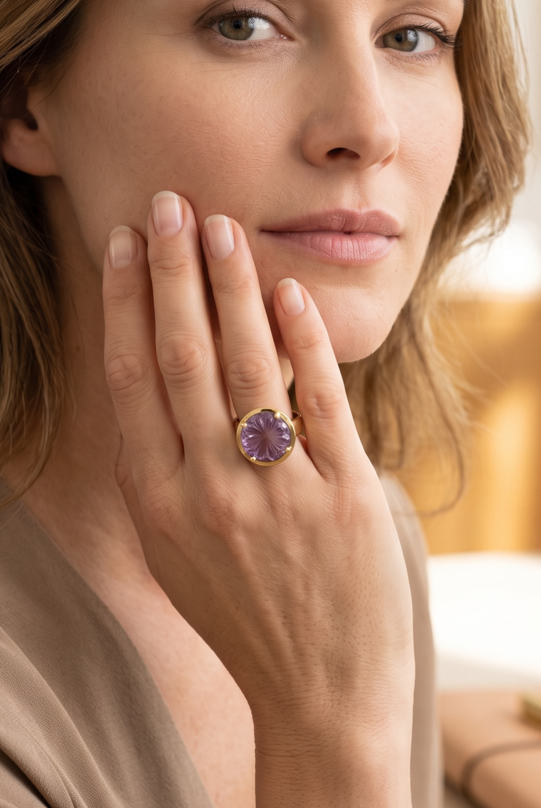 BAGUE POIRAY AMÉTHYSTE