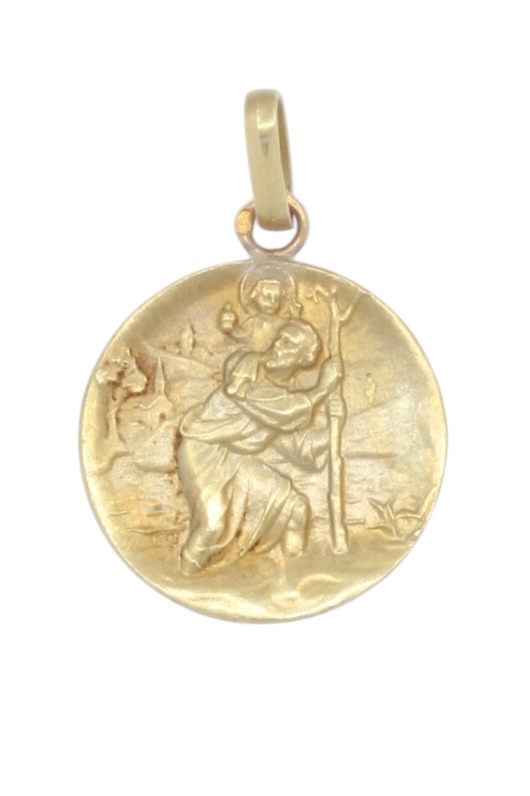 MEDAILLE SAINT CHRISTOPHE ANCIENNE